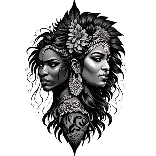 Shango And Yemaya