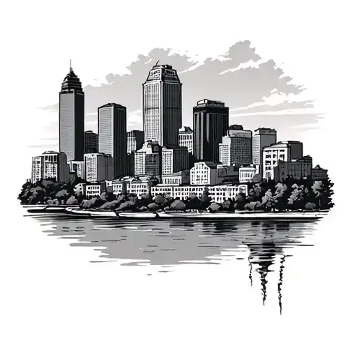 Portland Oregon Skyline