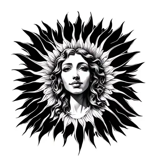 Sun Beam And Happiness Only Real