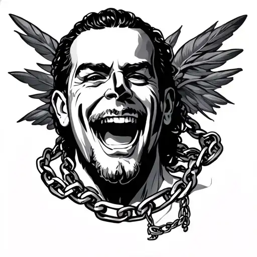 Cruz With Puas Chain