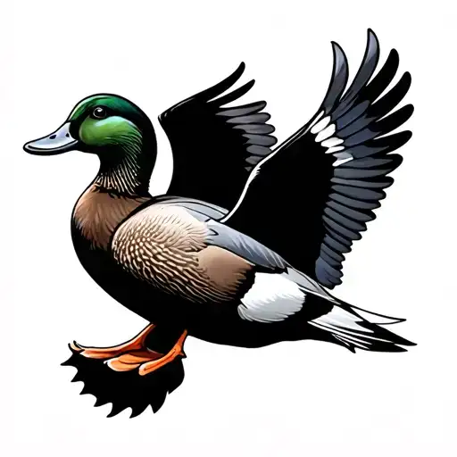 Flying Duck