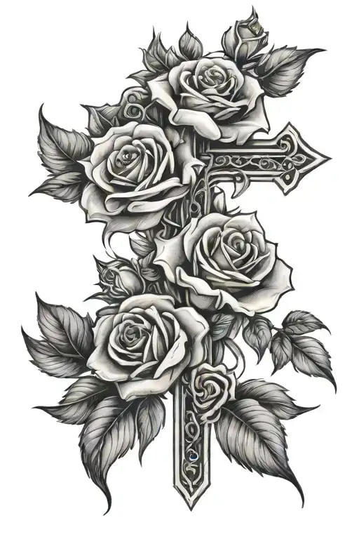 Cross Out Of Roses