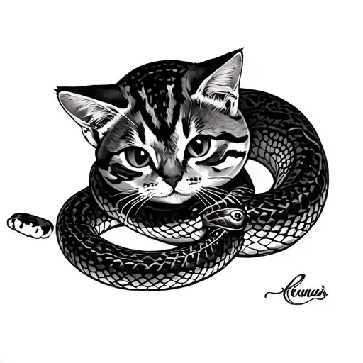 Kitty Snake Wrapped
