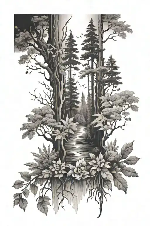 Forest Theme Fore Arm