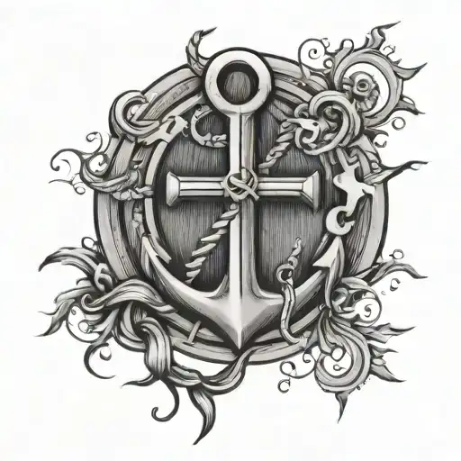 Anchor And Cross