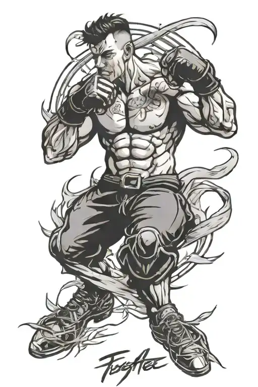 Fighter Hard Life Hard Life Work Self Made