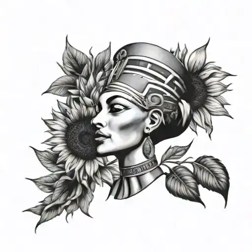 Nefertiti Sunflowers