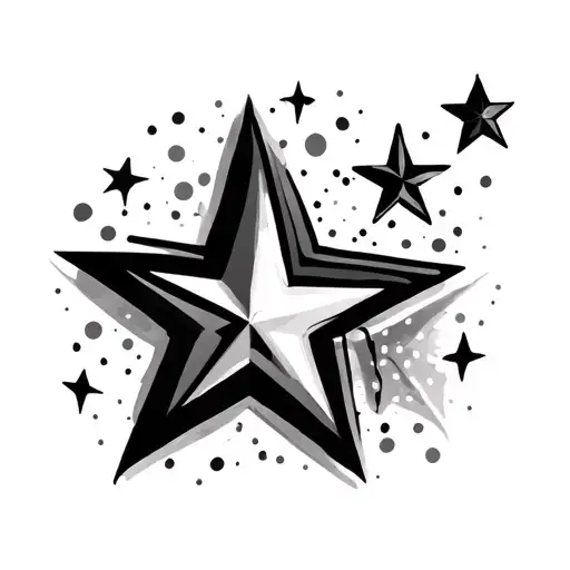 Coverup Stars And Dots