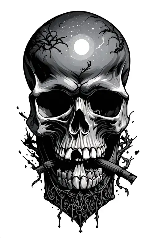 Skulls And Nights I'll Stand