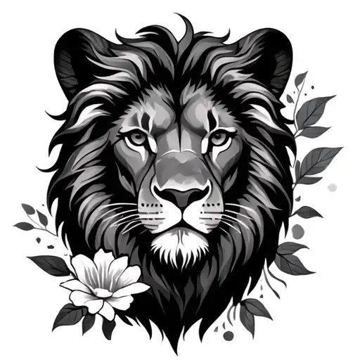 Lion Sagittarius Fleur