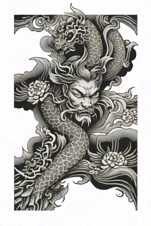Japanese Irezumi Style Sleeve
