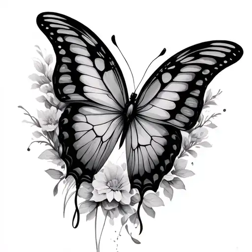 Self Hug Butterfly Wings Growth
