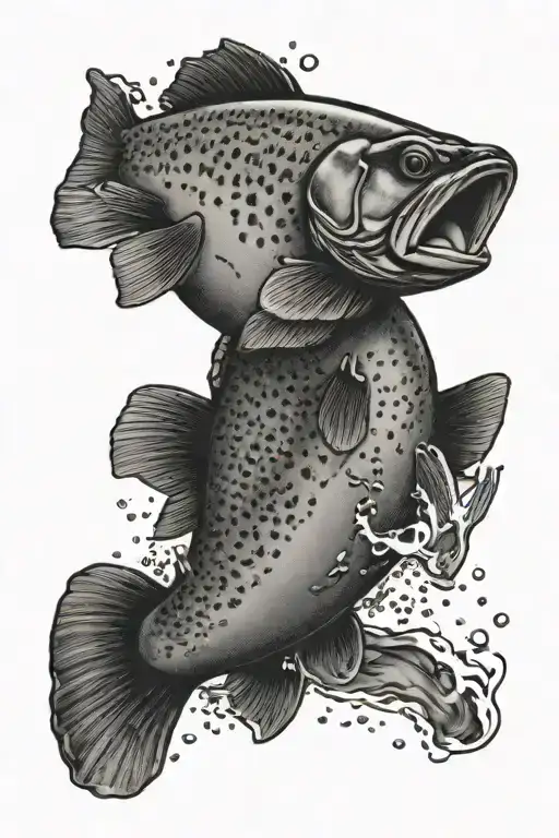 Trout Jumping