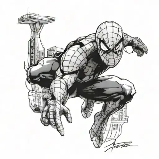 Full Sleeve Spider-man Inspired