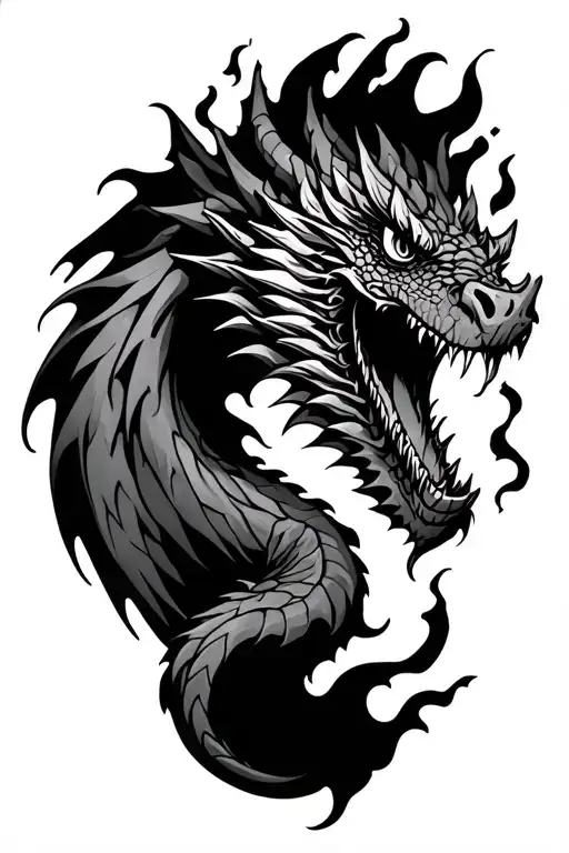 Dragon Breathing Fire