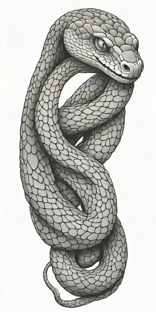 Snake Coiled