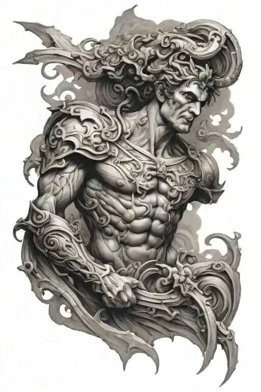 Olympus Greece Underworld Sleeve