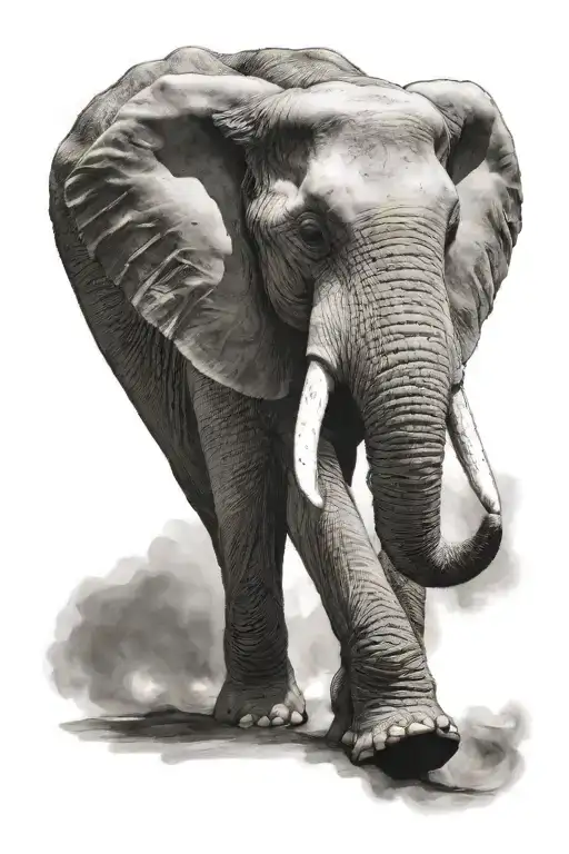Elephant Walking