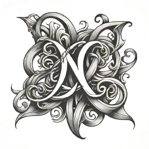 Initials Intertwined