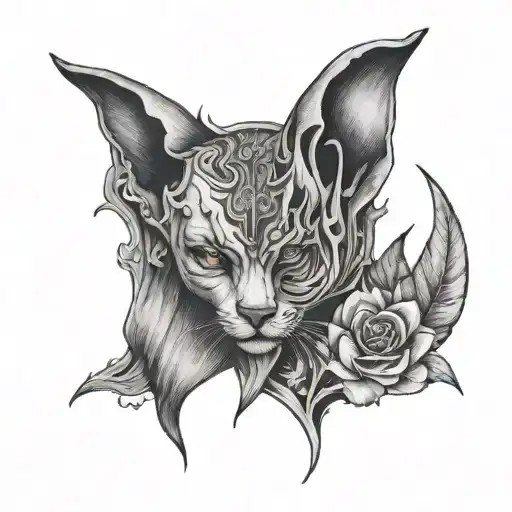Good Idea Bad Idea Behind Ears Tattoo Design Inspired