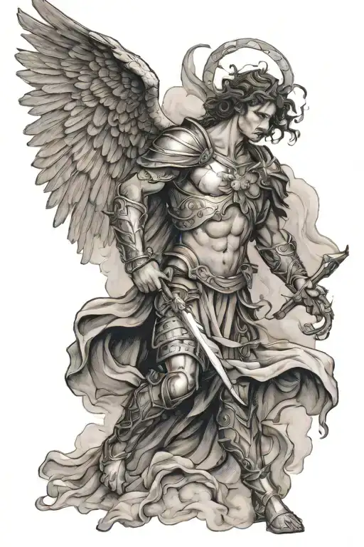 Michael The Archangel Michael Fighting