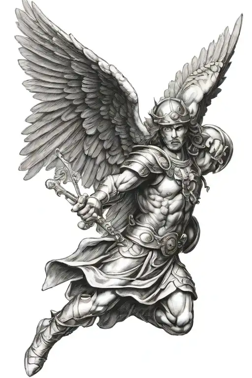 Michael The Archangel Michael Fighting