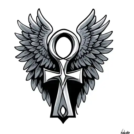 Ankh With Wings