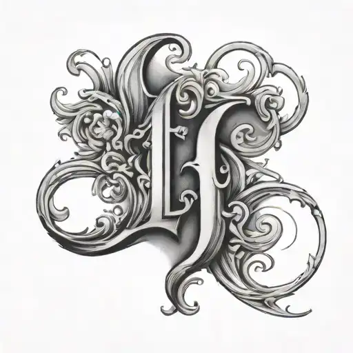 Letter L Letter B