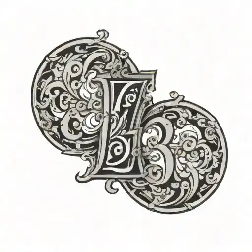 Letter L Letter B