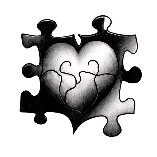 Heart Puzzle Piece