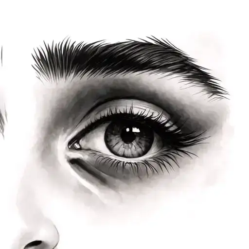 Above Eyebrow