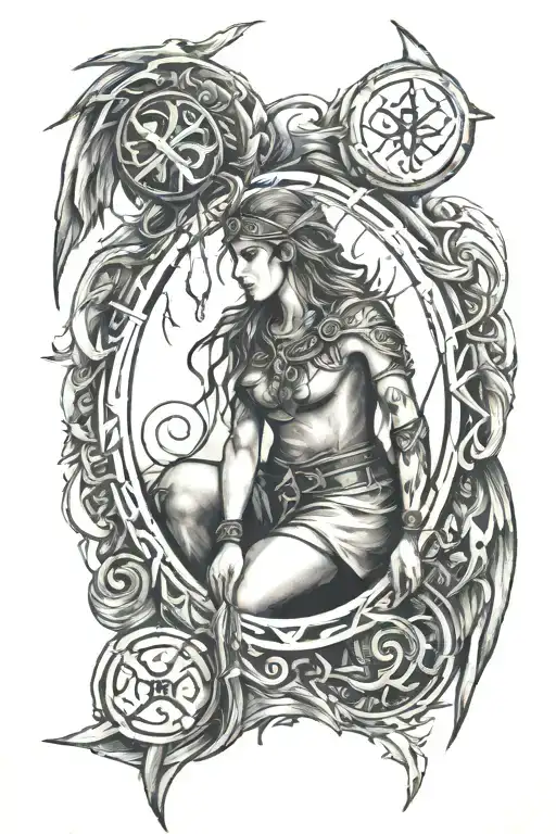 Runes And Freya