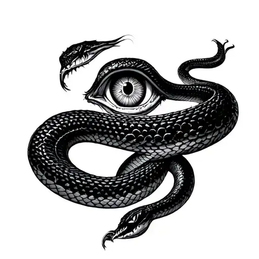Snake And Eye Of Gordon