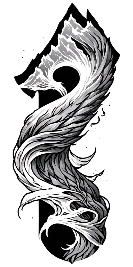 Strength Power Mountains Faith