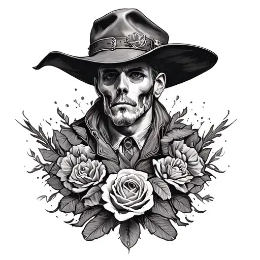 Tooled Leather Sleeve