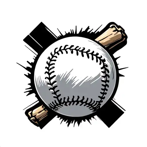 Baseball And Cross