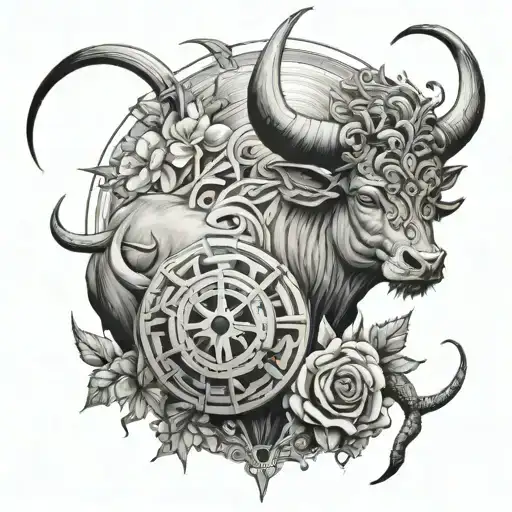 Dream Cathcer And Taurus