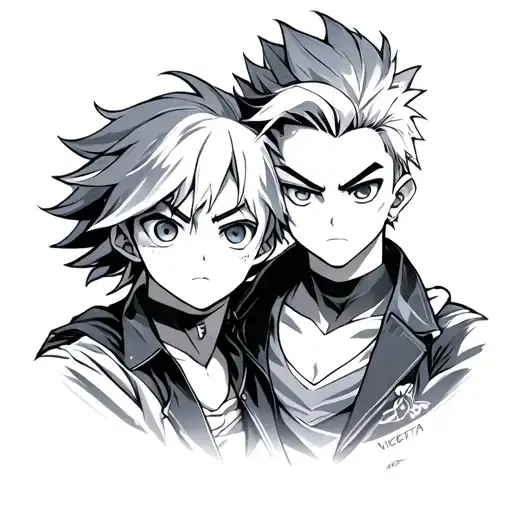 Vegueta And Trunks