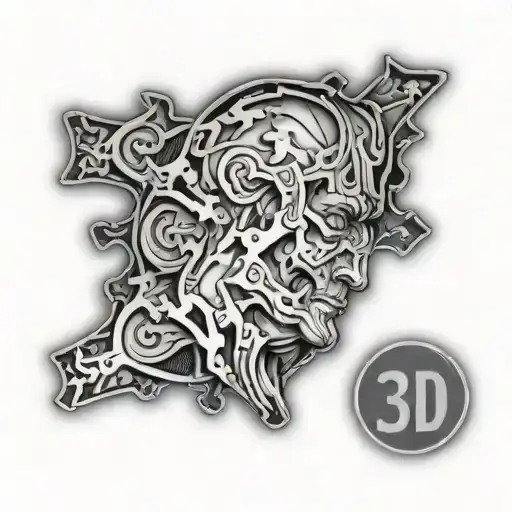 Kirk In 3D Jigsaw Pieces