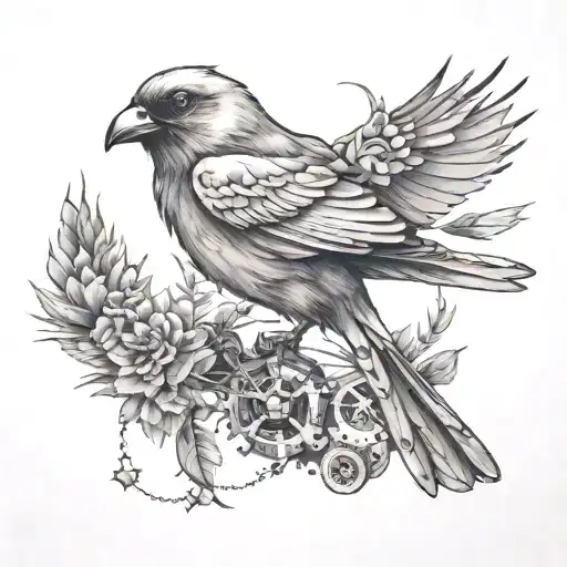 Birds Turn Into Drones