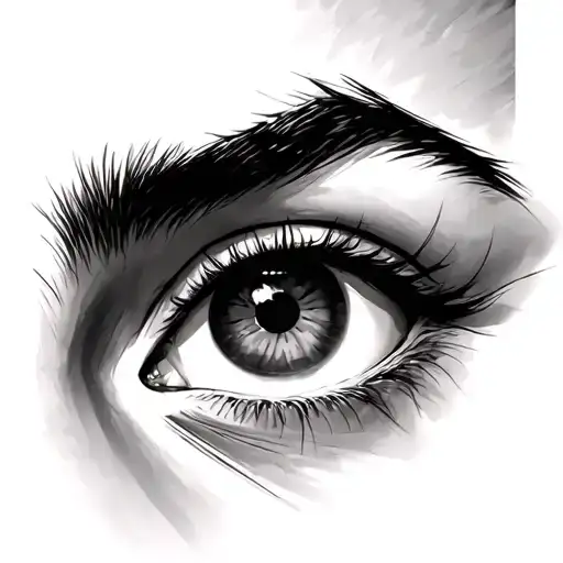 Eyes Of A Punjabi Girl Looks Like She Gona Cry Now