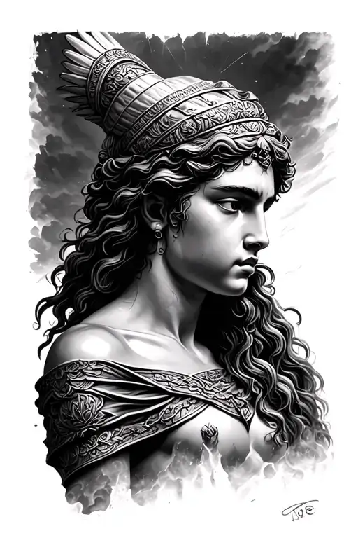 Realistic Athena Poseidon