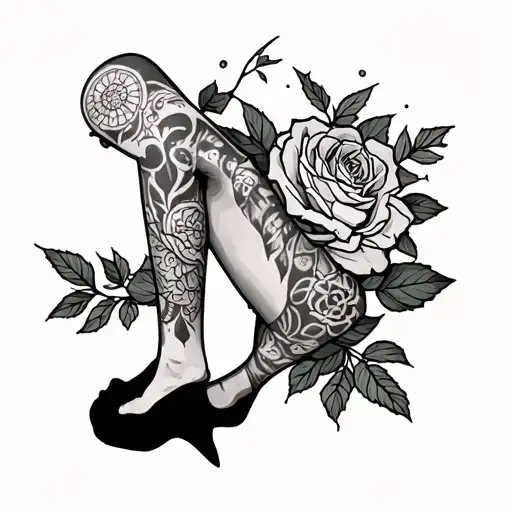 Old School Full Leg