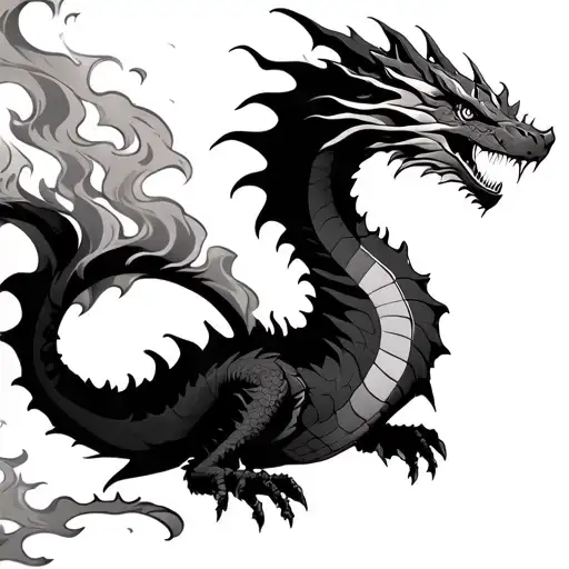 Dragon Breathing Fire