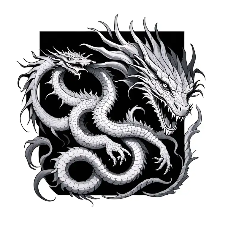 2 Headed Hydra Dragon