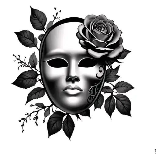 Mask Rosas