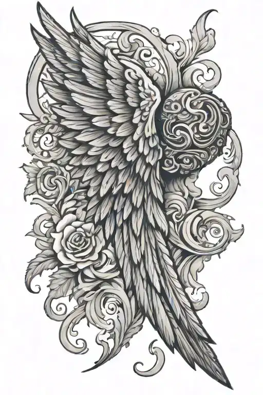 One Angel Wing