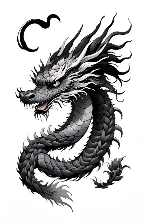 Japanese Dragon Braided Japanese