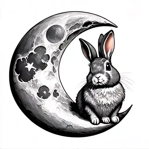 Rabbit On The Moon