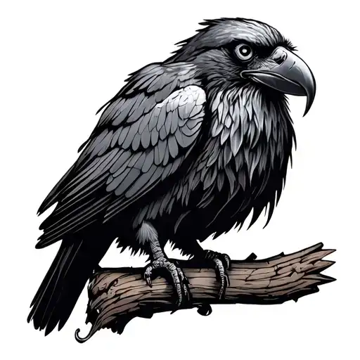2 Headed Nordic Raven Half Decay